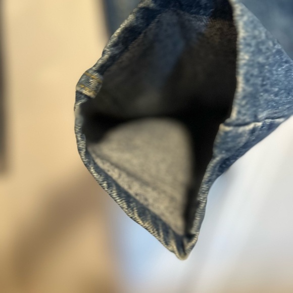 Vintage 80’s Lee Jeans Mens 34x28 Acid Wash Baggy Relaxed Fit Tapered - Picture 13 of 14